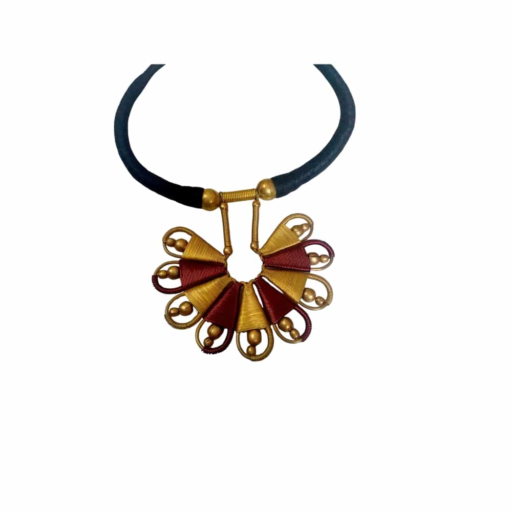 handicraft dokra necklace