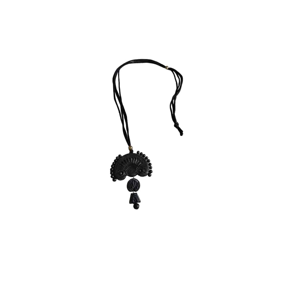Unique Terracotta Necklace - Image 4