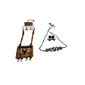 Bamboo + Terracotta Jewelry